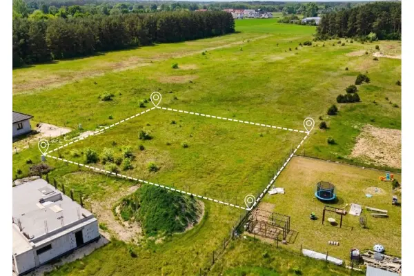 zachodniopomorskie, Goleniowski, Goleniów, Białuń, Jarzębinowa, Działka 1506 m2 Białuń, ul. Jarzębinowa - MPZP