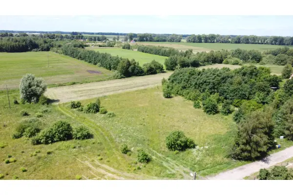 zachodniopomorskie, Goleniowski, Nowogard, Krasnołęka, Działka budowlana Krasnołęka 1637m2 + WZ