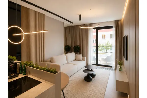 zachodniopomorskie, Szczecin, Śródmieście, Apartament premium 42 m² | Pod klucz | 2 pokoje
