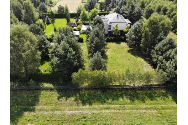 zachodniopomorskie, Goleniowski, Przybiernów, Zagospodarowana działka w Puszczy Goleniowskiej