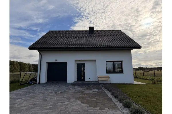 zachodniopomorskie, Stargardzki, Kobylanka, Niedźwiedź, Nowy dom z garażem | 650 m² działki | Niedźwiedź