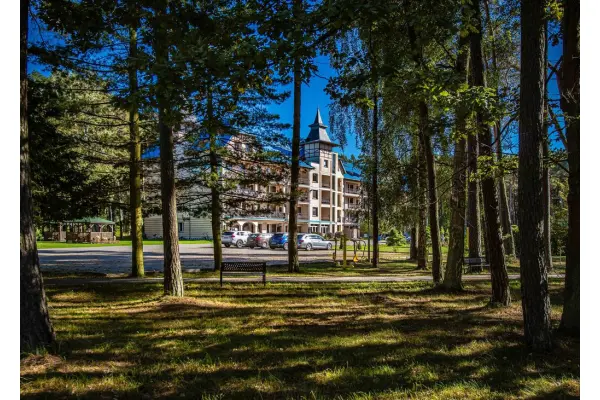 zachodniopomorskie, Kamieński, Dziwnów, Łukęcin, Spacerowa, Apartamet w lesie sosnowym - 100 m od plazy