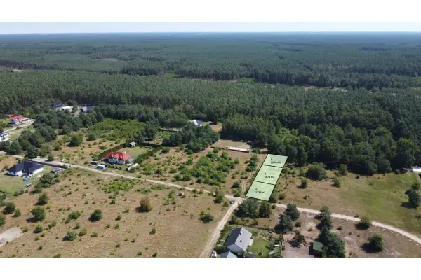 zachodniopomorskie, Goleniowski, Goleniów, Rurzyca, Działki Przy Lesie z warunkami zabudowy