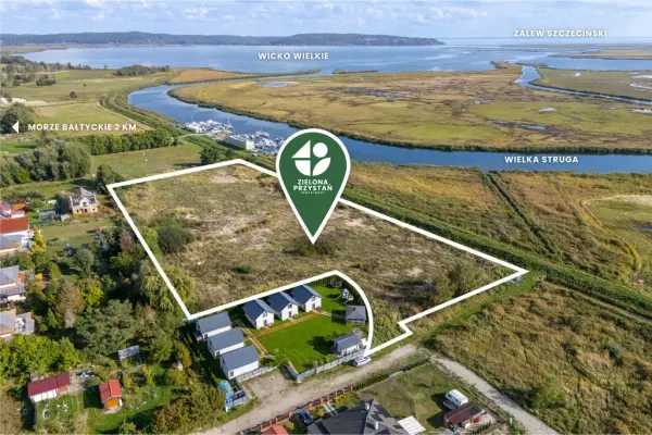 zachodniopomorskie, Świnoujście, Świnoujście-Zielona Przystań-1,9ha-40 domków