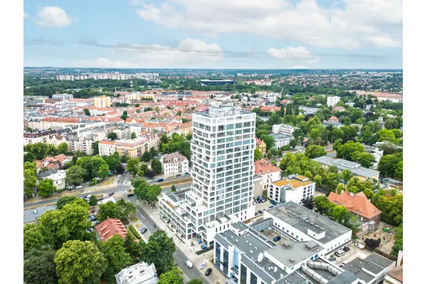 zachodniopomorskie, Szczecin, Centrum, Mieczysława Niedziałkowskiego, Podniebna rezydencja na 17. p.-Sky Garden