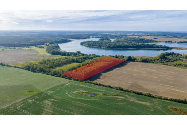 zachodniopomorskie, Gryfiński, Gryfino, Wełtyń, Własna linia brzegowa. Prywatny las. Jezioro.