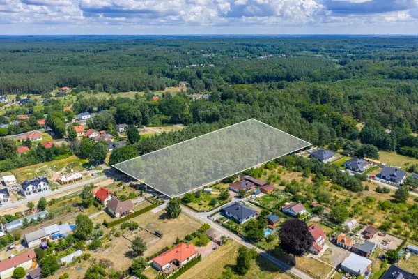 zachodniopomorskie, Szczecin, Płonia, Działka leśna w Szczecinie