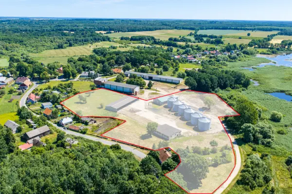 zachodniopomorskie, Gryfiński, Trzcińsko-Zdrój, Piaseczno, 4,95 ha pod osiedle | wniosek WZ na 17 domów