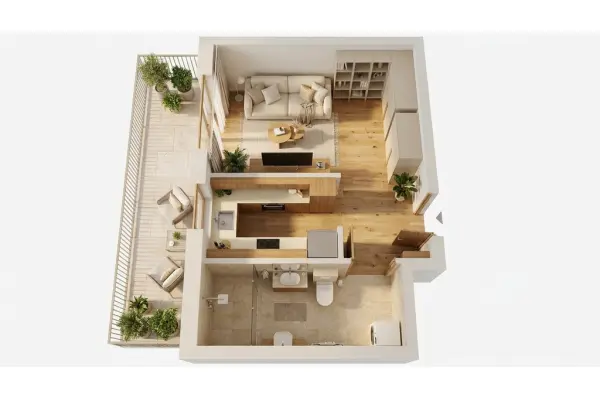 zachodniopomorskie, Kołobrzeski, Ustronie Morskie, Polna, Apartament 800 m od morza!