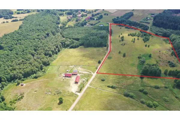 zachodniopomorskie, Drawski, Złocieniec, Gronowo, działka budowlana blisko jeziora
