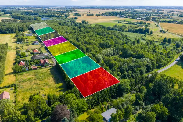 zachodniopomorskie, Stargardzki, Stargard, Grabowo, Sprzedam 8 działek budowlanych w Grabowie 65 zł/m2
