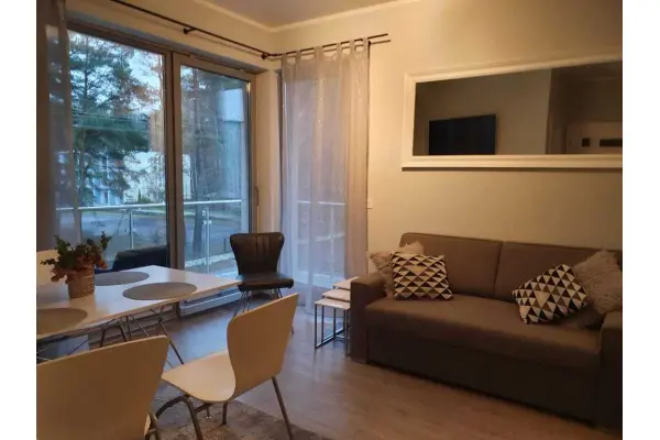 zachodniopomorskie, Gryficki, Rewal, Pobierowo, Grunwaldzka, Nowoczesny apartament, taras 11m, 3 pok, Pobierowo
