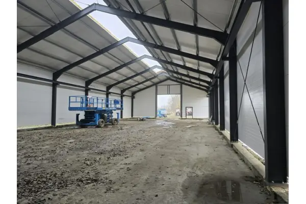 zachodniopomorskie, Pyrzycki, Kozielice, Hala w budowie 525 m2 na działce 1,65 ha Kozielice
