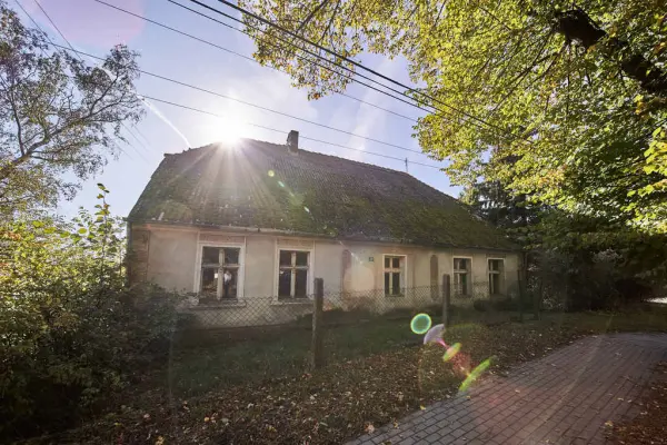 zachodniopomorskie, Policki, Kołbaskowo, Warzymice, Warzymice działka 1356 m2, dom 178 m2, bud. gosp.