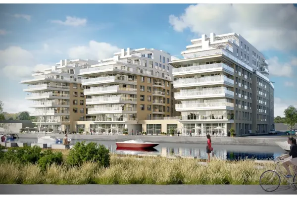 zachodniopomorskie, Szczecin, Łasztownia, Apartament nad Odrą 61,41 m2 cena 736920 zł.