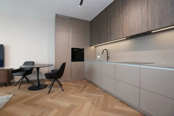 zachodniopomorskie, Szczecin, Łasztownia, Zielonego Mostu, Nowoczesne mieszkanie 56 m², Bulwary Odrzańskie