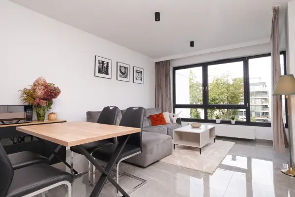 zachodniopomorskie, Szczecin, Jasne Błonia, Jerzego Janosika, Apartament 46, 6 m², 2 pokoje, taras, Janosika
