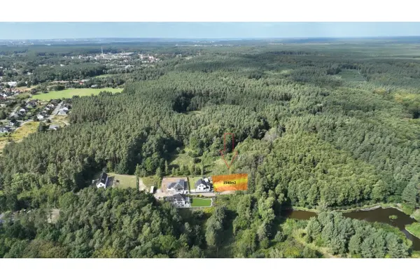 zachodniopomorskie, Szczecin, Płonia, Działka 1940 m² przy lesie – Szczecin Płonia