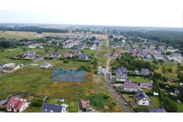 zachodniopomorskie, Szczecin, Załom, Działka 1336m2 Załom WZ za płotem