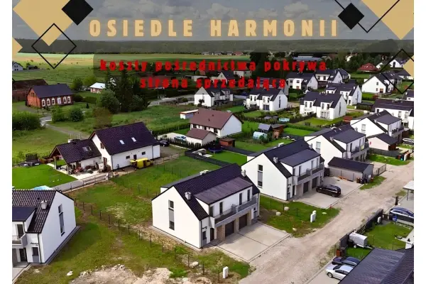 zachodniopomorskie, Goleniowski, Goleniów, Białuń, Przyrodnicza, Bliźniak w stanie deweloperskim - Białuń