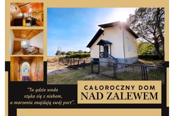 zachodniopomorskie, Goleniowski, Stepnica, Kopice, Dom z widokiem na Zalew Szczeciński