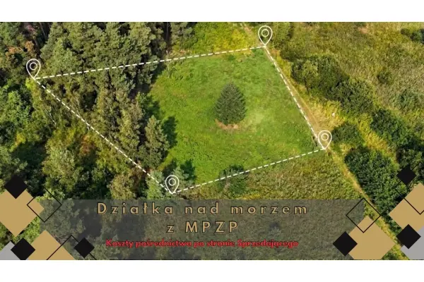 zachodniopomorskie, Kamieński, Dziwnów, Międzywodzie, Działka nad morzem