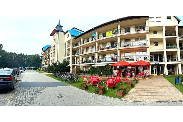 zachodniopomorskie, Kamieński, Dziwnów, Łukęcin, Spacerowa, Apartament 2-pok. 36 m², Łukęcin – 300 m od morza