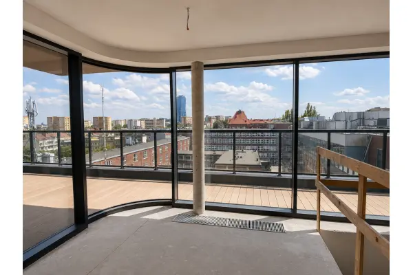 zachodniopomorskie, Szczecin, Śródmieście, Unikatowy penthouse z tarasem | Widok na panoramę