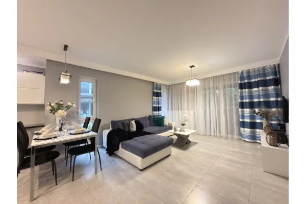 zachodniopomorskie, Kamieński, Dziwnów, Międzywodzie, Westerplatte, Apartament z ogrodem 5 min od morza!
