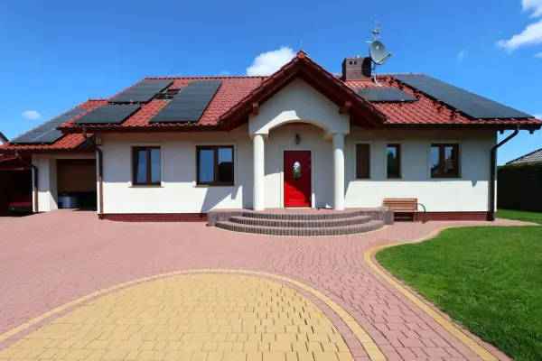 zachodniopomorskie, Goleniowski, Goleniów, Białuń, Komfortowy dom z duszą oraz nowoczesną technologią