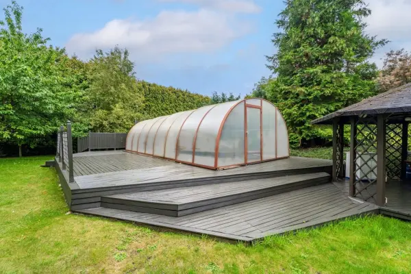 zachodniopomorskie, Policki, Dobra (Szczecińska), Mierzyn, Dom z basenem i sauną na zamkniętym osiedlu 8 domów, Mierzyn