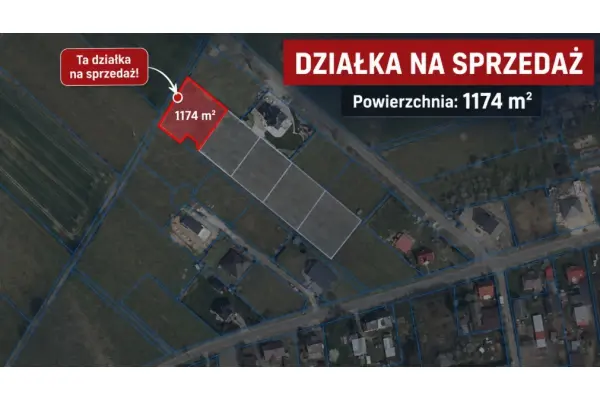 zachodniopomorskie, Goleniowski, Goleniów, Marszewo, Działka na sprzedaż Marszewo 1 174 m²