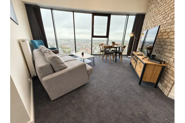 zachodniopomorskie, Szczecin, Śródmieście-Centrum, Al. Wyzwolenia, Apartament 3 pokojowy Hanza Tower al. Wyzwolenia Szczecin