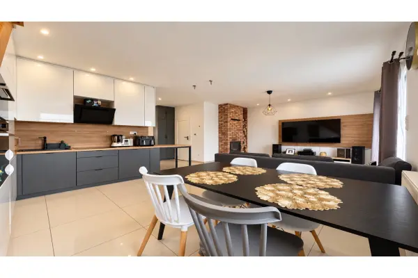 lubuskie, Gorzowski, Santok, Janczewo, DOM W ZABUDOWIE BLIŹNIACZEJ | 87,27 m² | 559 m²