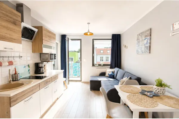 zachodniopomorskie, Świnoujście, Władysława Sikorskiego, Apartament dwupokojowy w Świnoujściu.