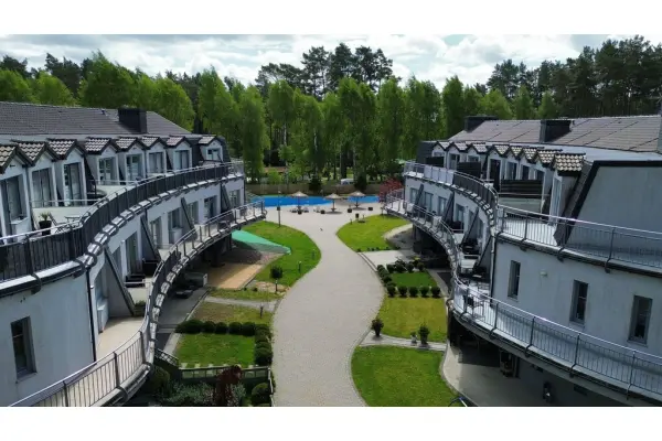 zachodniopomorskie, Gryficki, Rewal, Pobierowo, Leśna, Apartament z Basenem, Kortami Tenisowymi, Tarasem!