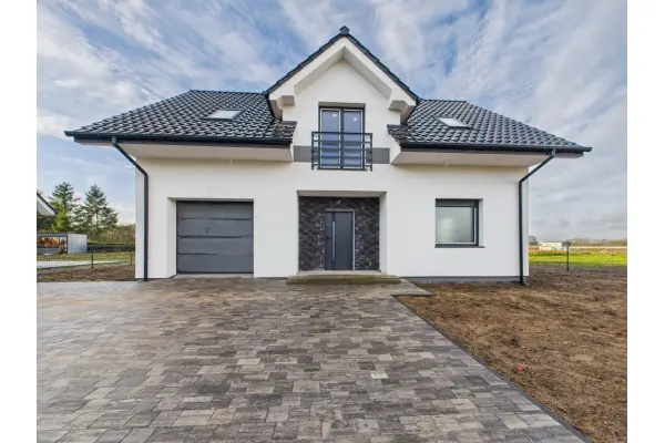 zachodniopomorskie, Goleniowski, Goleniów, Modrzewie, 0% prowizji, nowy dom wolnostojący TYLKO 6 500/mkw