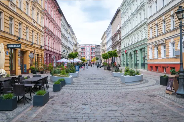 zachodniopomorskie, Szczecin, Centrum, Księcia Bogusława X, lokal na restaurację, bar - DEPTAK BOGUSŁAWA